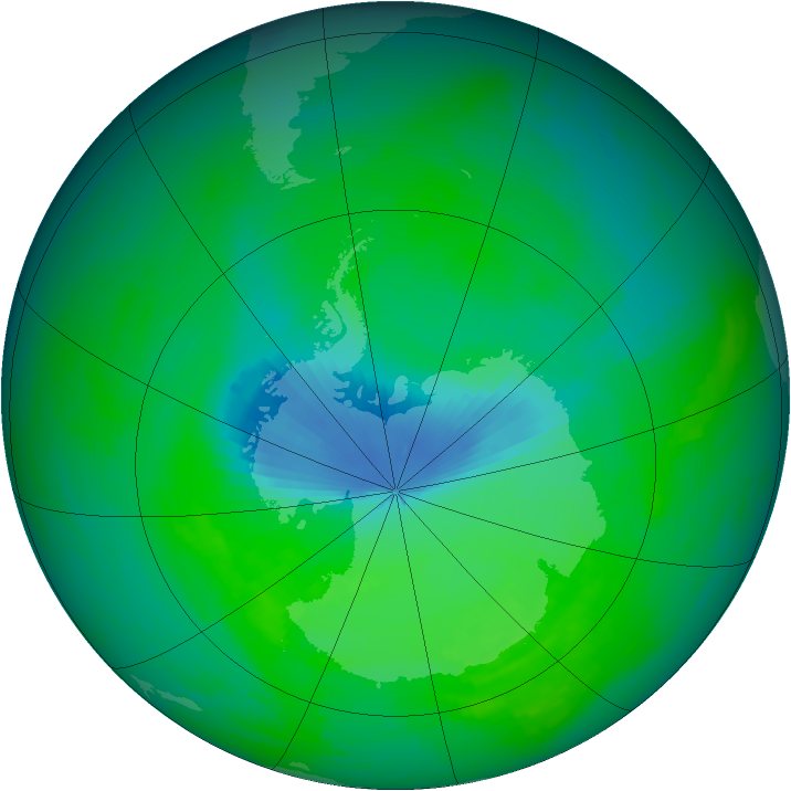 Ozone Map 1984-12-04